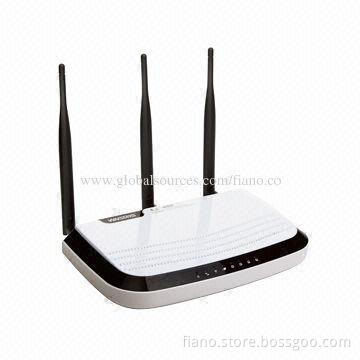 1,000Mbps Wireless Router, 2.4 + 5GHz Dual-band with On/Off Wireless Radio Button